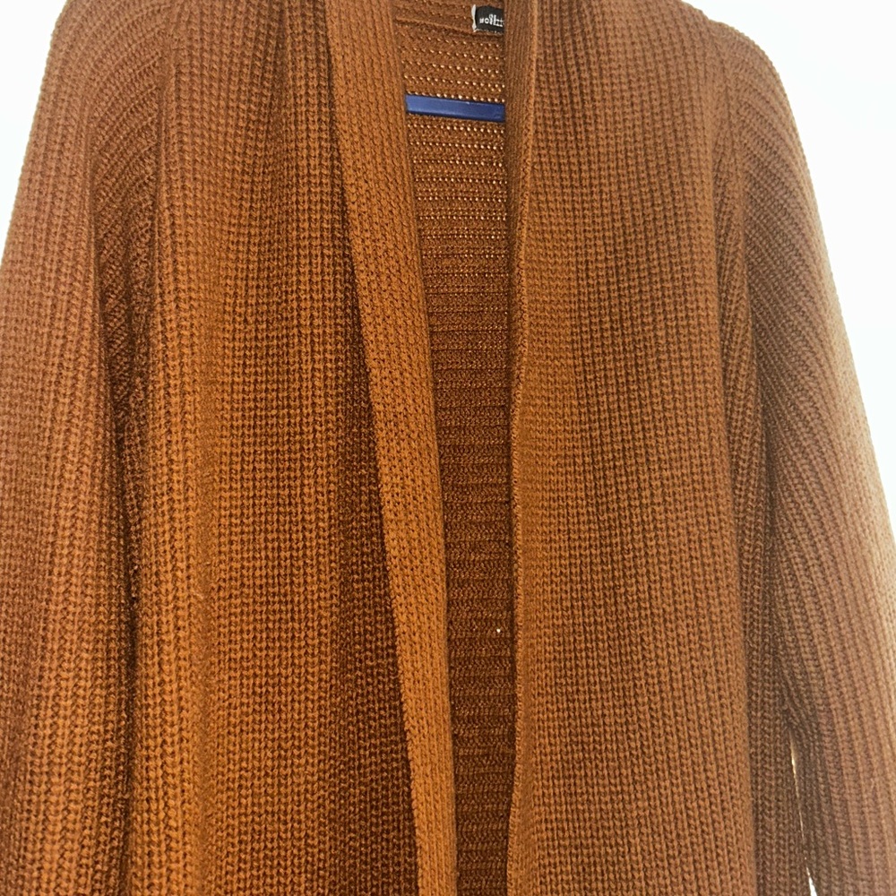 Rosetta Getty Warm Brown Knit Sweater - Picture 3 of 8